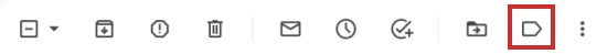 Mail markeren met label in Gmail
